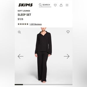 BAND NEW SKIMS Pajama Set